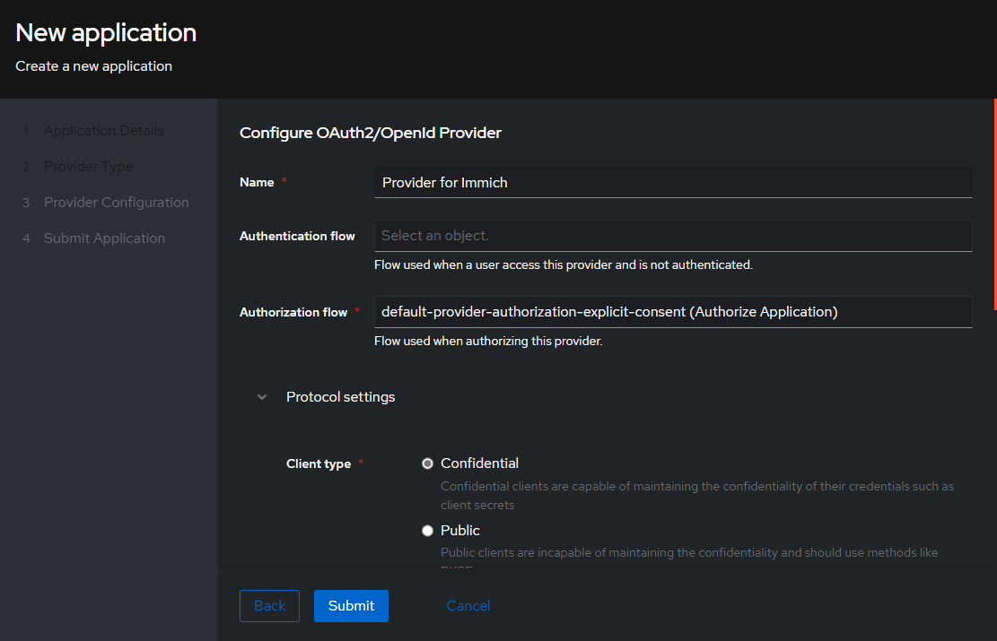 Configure Oauth2